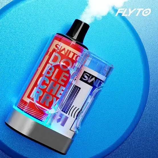 FLYTO Switch 6000 Puffs Disposable Vape/E-Cigaret (Mango Peach Guava)