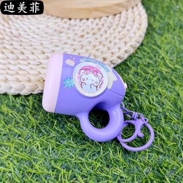 New Music Recording Mini Speaker Keychain Creative Trendy Cute Backpack Pendant Personalized Quirky